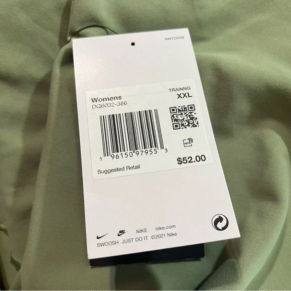 Nike Women's Dri-FIT Luxe Cropped Yoga Tank, Size XXL - Picture 8 of 10